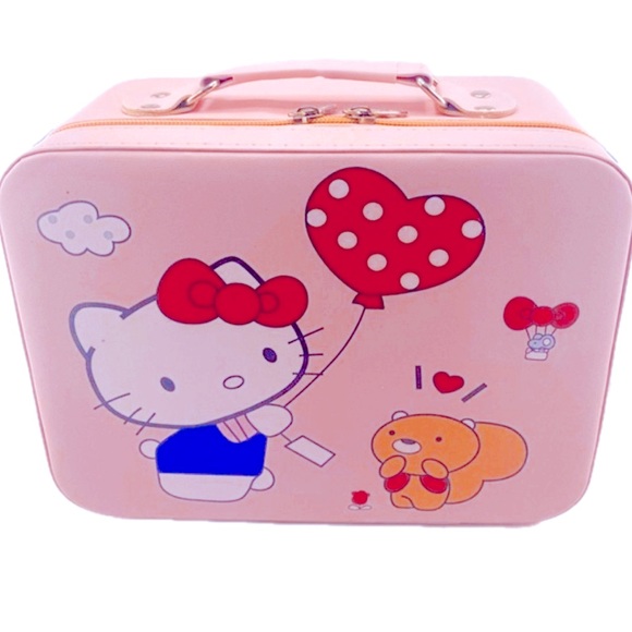 NWOT Hello Kitty Makeup Train Case - Picture 2 of 10